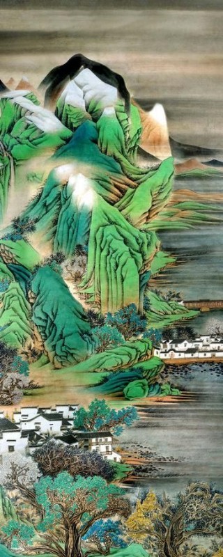 青山绿水图片