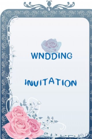 玫瑰花带花边图片