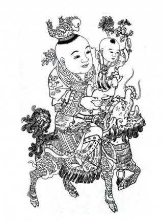 麒麟送子图片