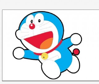 卡通哆啦a梦矢量素材图片